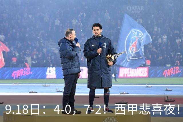 9.18日：4-0，7-2！西甲悲喜夜！马竞胜奥萨苏纳主场告捷，巴萨全胜领跑，多纪录刷新
